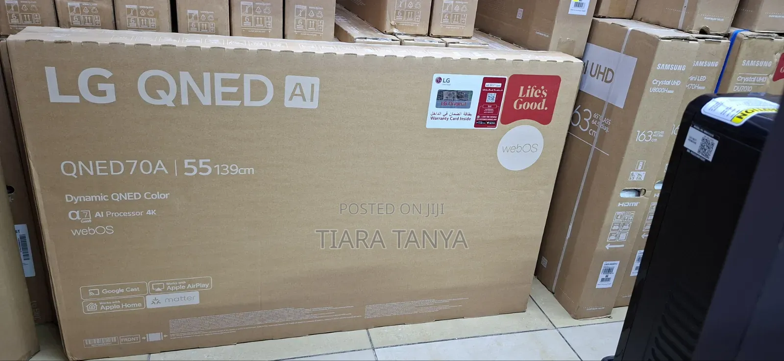 55 Inch Class LG Qned Ai Qned70a Smart TV 2025