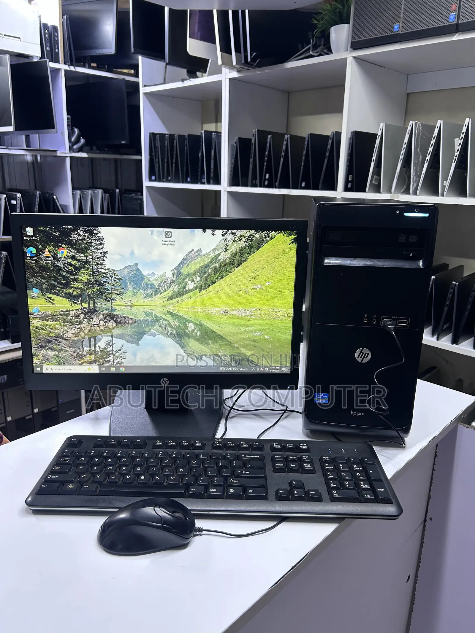 Desktop Computer HP 4GB Intel Core i3 HDD 500GB
