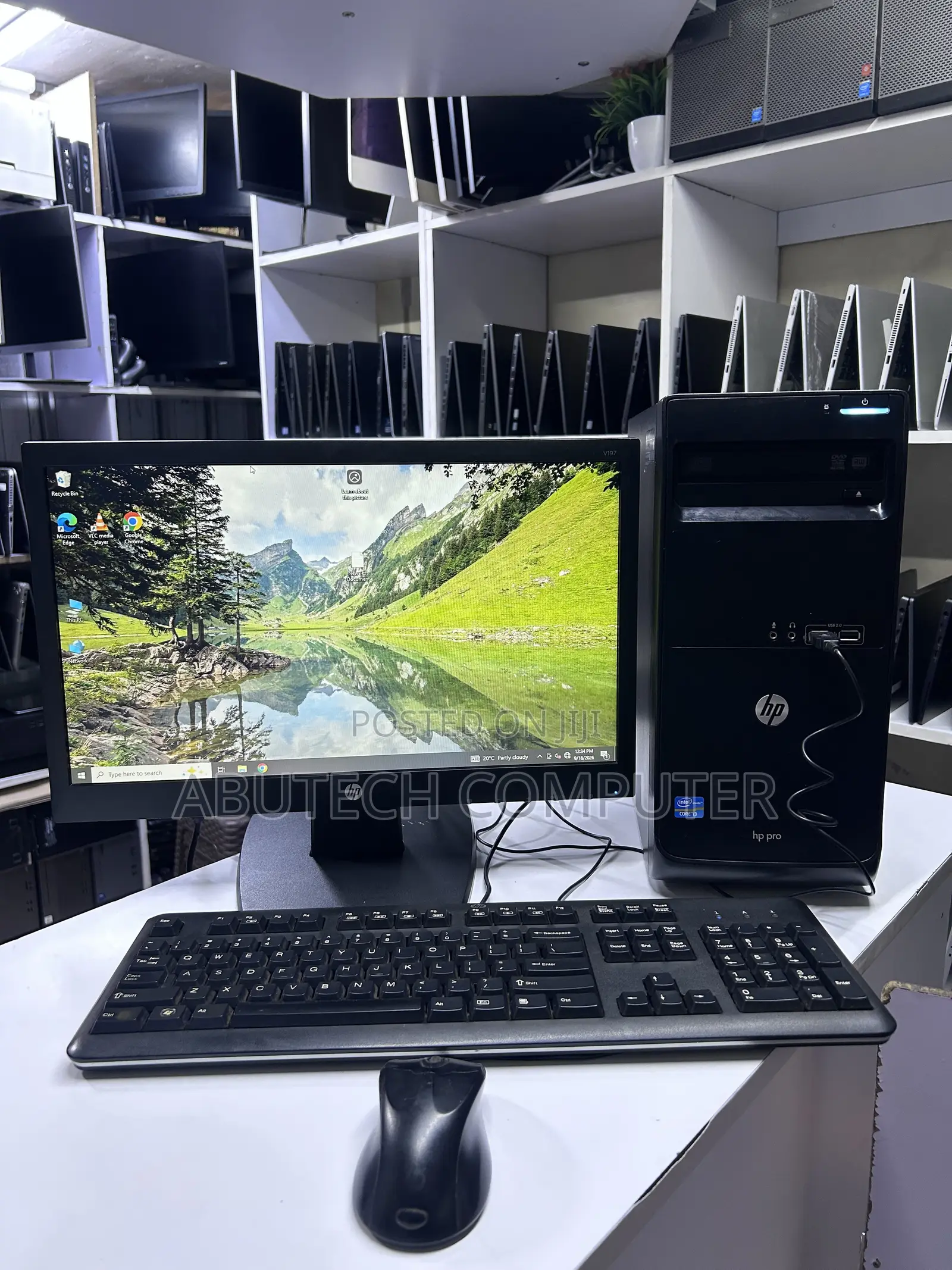 Desktop Computer HP 4GB Intel Core i3 HDD 500GB