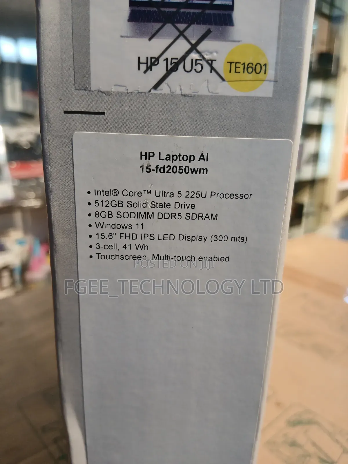 New Laptop HP 15 8GB Intel Core Ultra 5 SSD 512GB