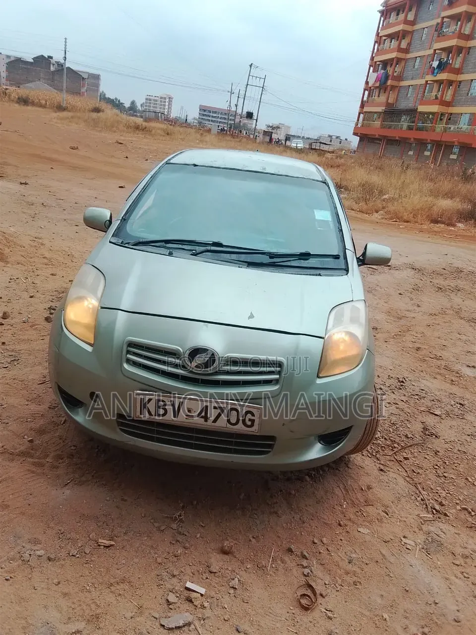 Toyota Vitz 1.0 FWD 5dr 2007 Green