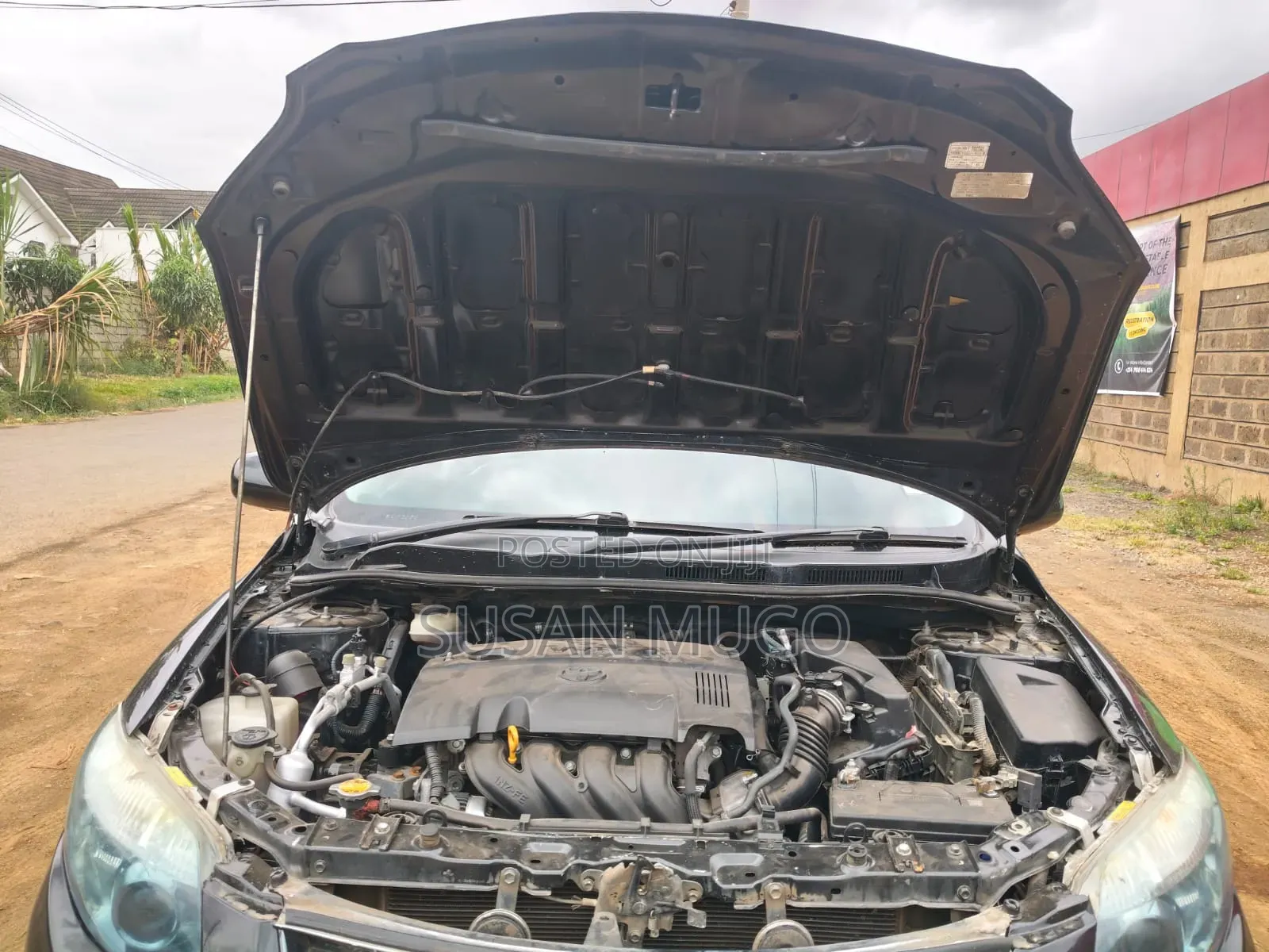Toyota Corolla Fielder 2011 Black