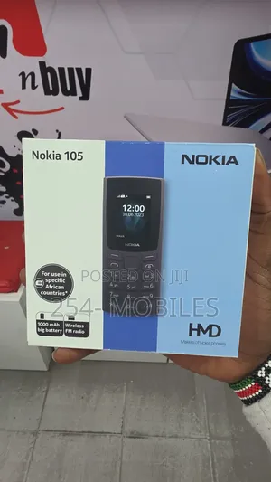 New Nokia 105 Black