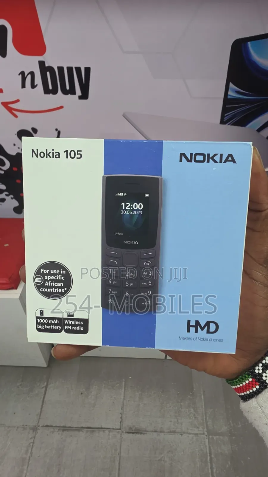 New Nokia 105 Black