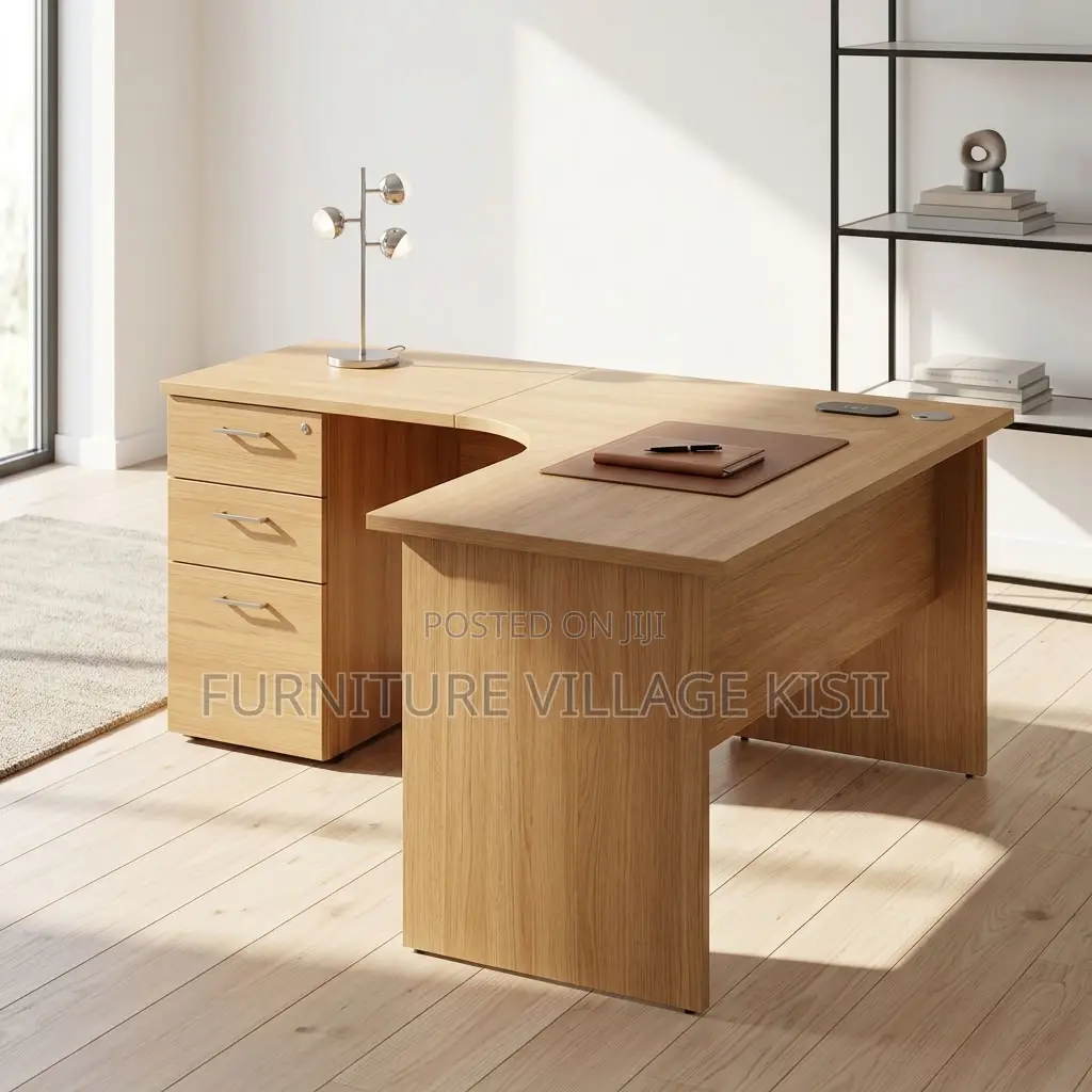 1.4m Curved Office Desk