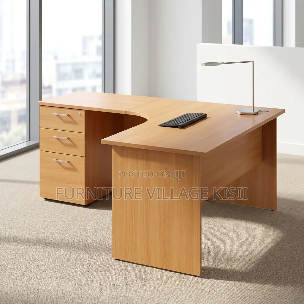 1.4m Curved Office Desk