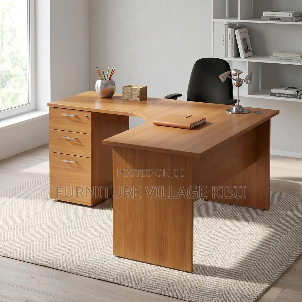 1.4m Curved Office Desk