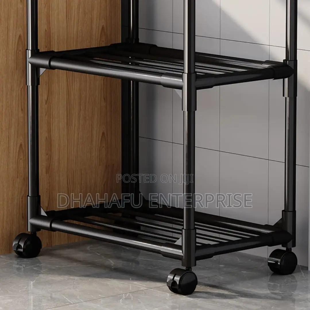 6-Tier Kitchen Storage Rack Trolley