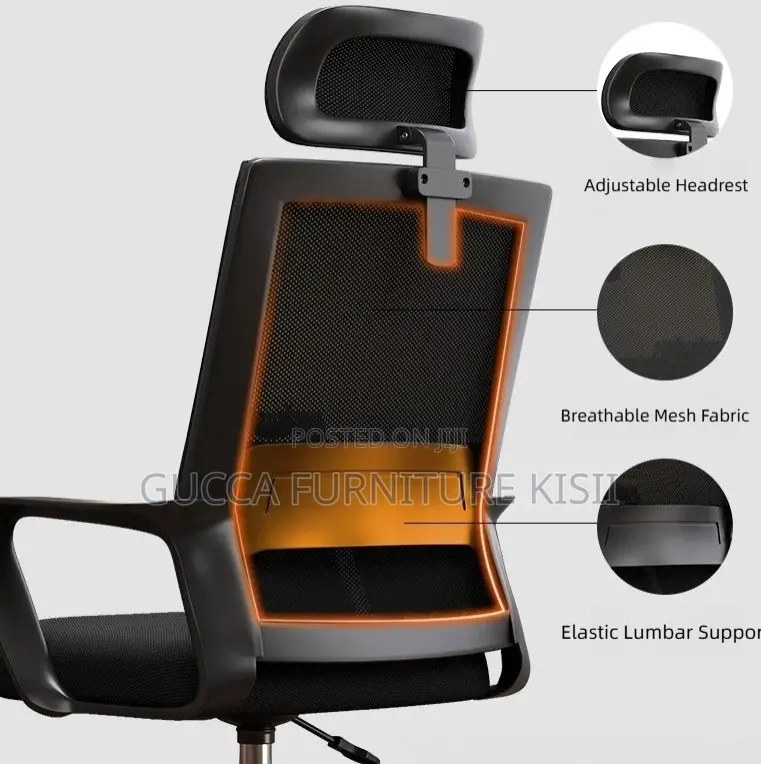 J-154 High Back Mesh Swivel Chair