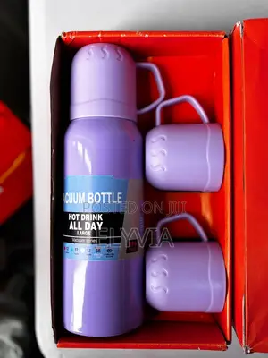 Purple Vacuum Bottle Set