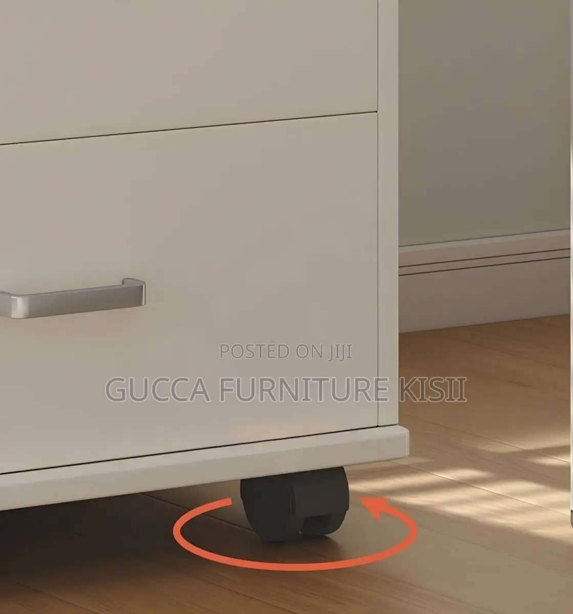 3 Drawer Under Desk Mobile Pedestal