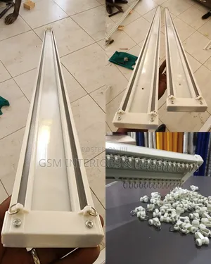 Aluminium Double Curtain Rails With Smooth Glinders
