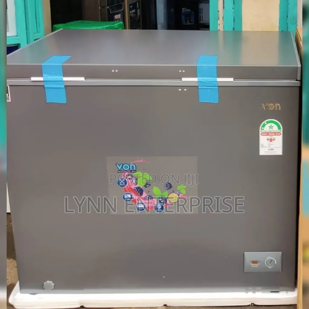 Von Chest Freezer Net Capacity 252Litres