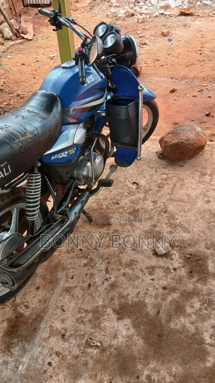 TVS HLX 125 2018 Blue