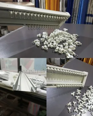 Easy to Fix Aluminium Curtain Rails in Twin Channels