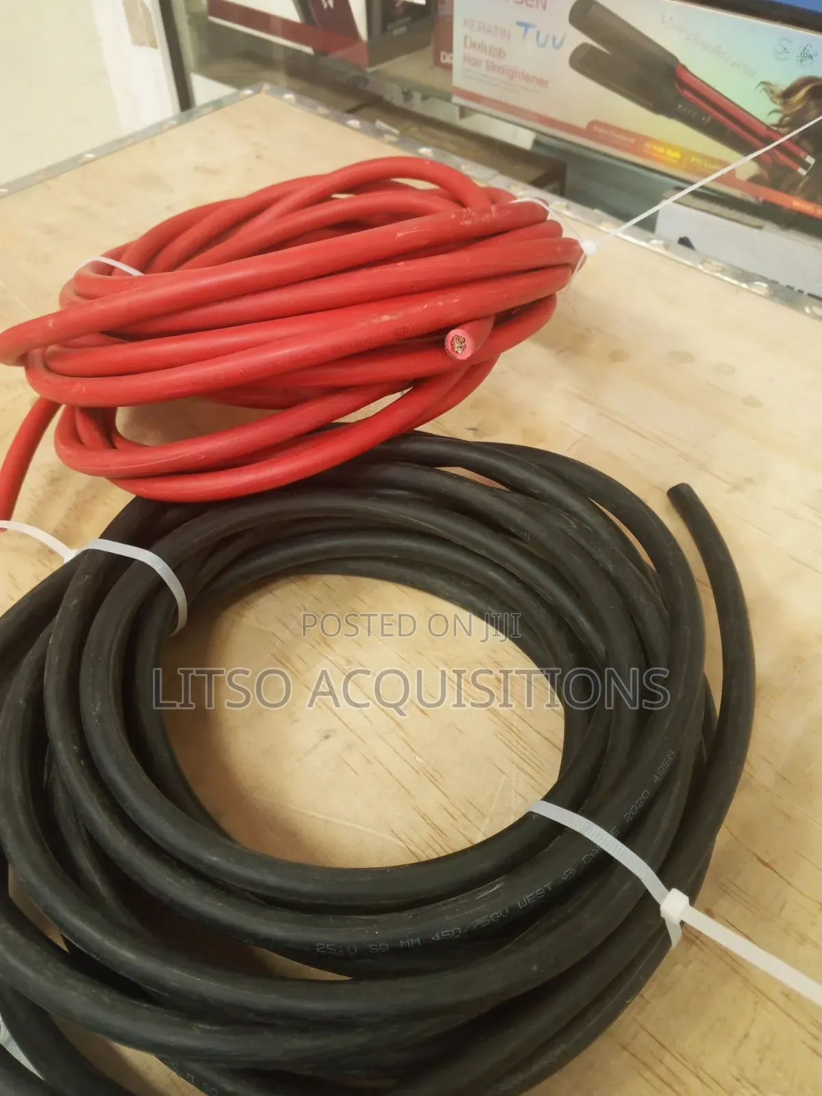 25mm2 Heavy-Duty Battery Cable for Solar Inverter Systems