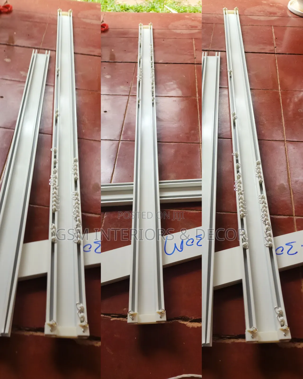Aluminium Curtain Rails Double in Direct Import Categories