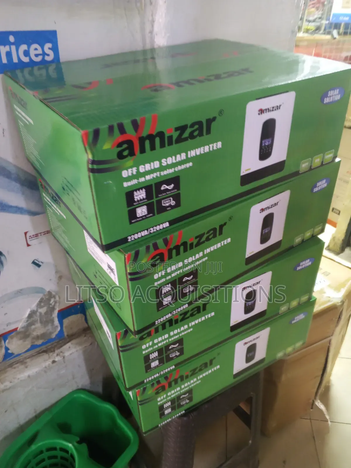 Amizar Pro 3.2kVA 24V Off-Grid Solar Inverter | Built-in MPPT