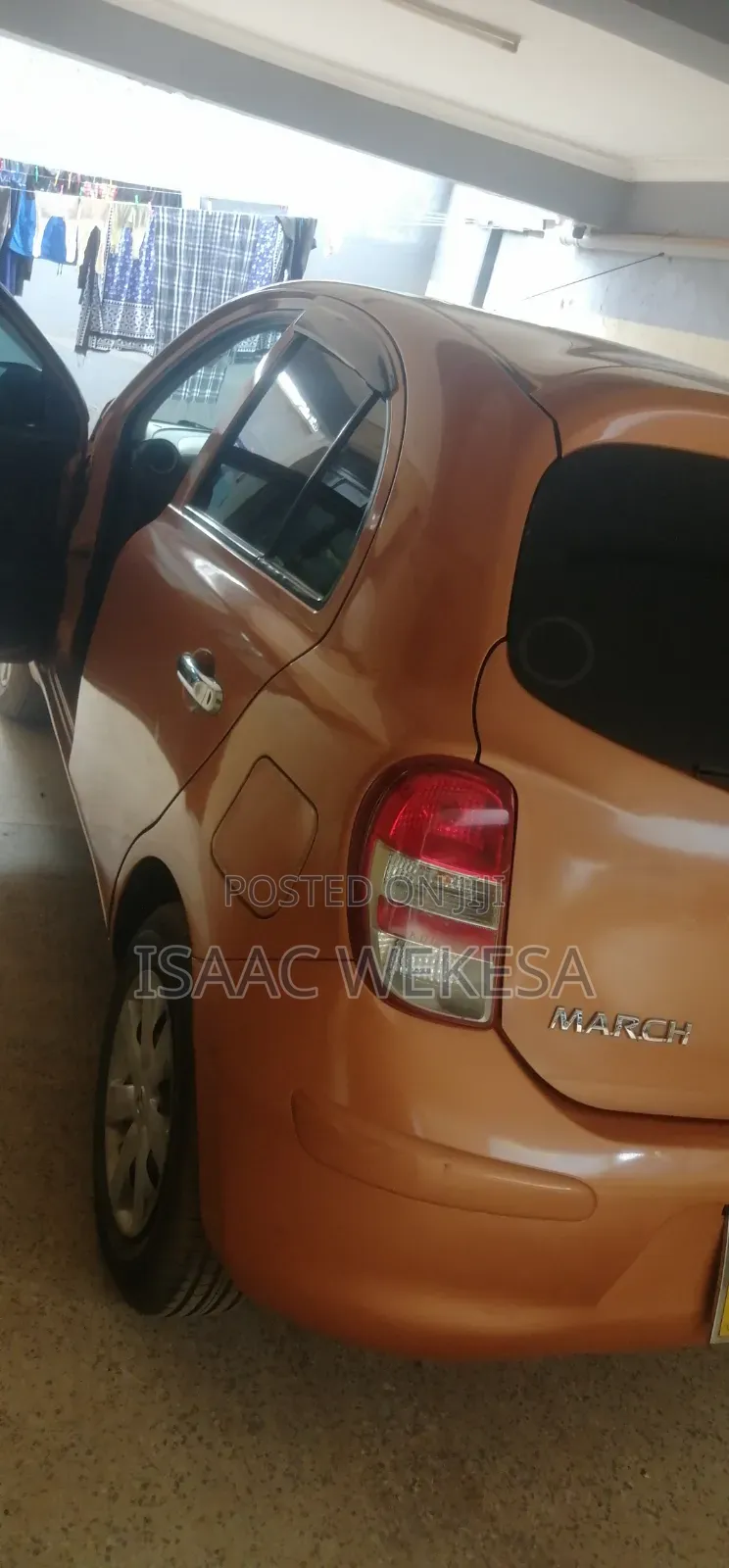 Nissan March 2013 Orange