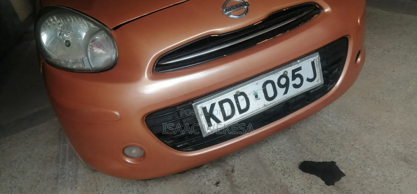Nissan March 2013 Orange