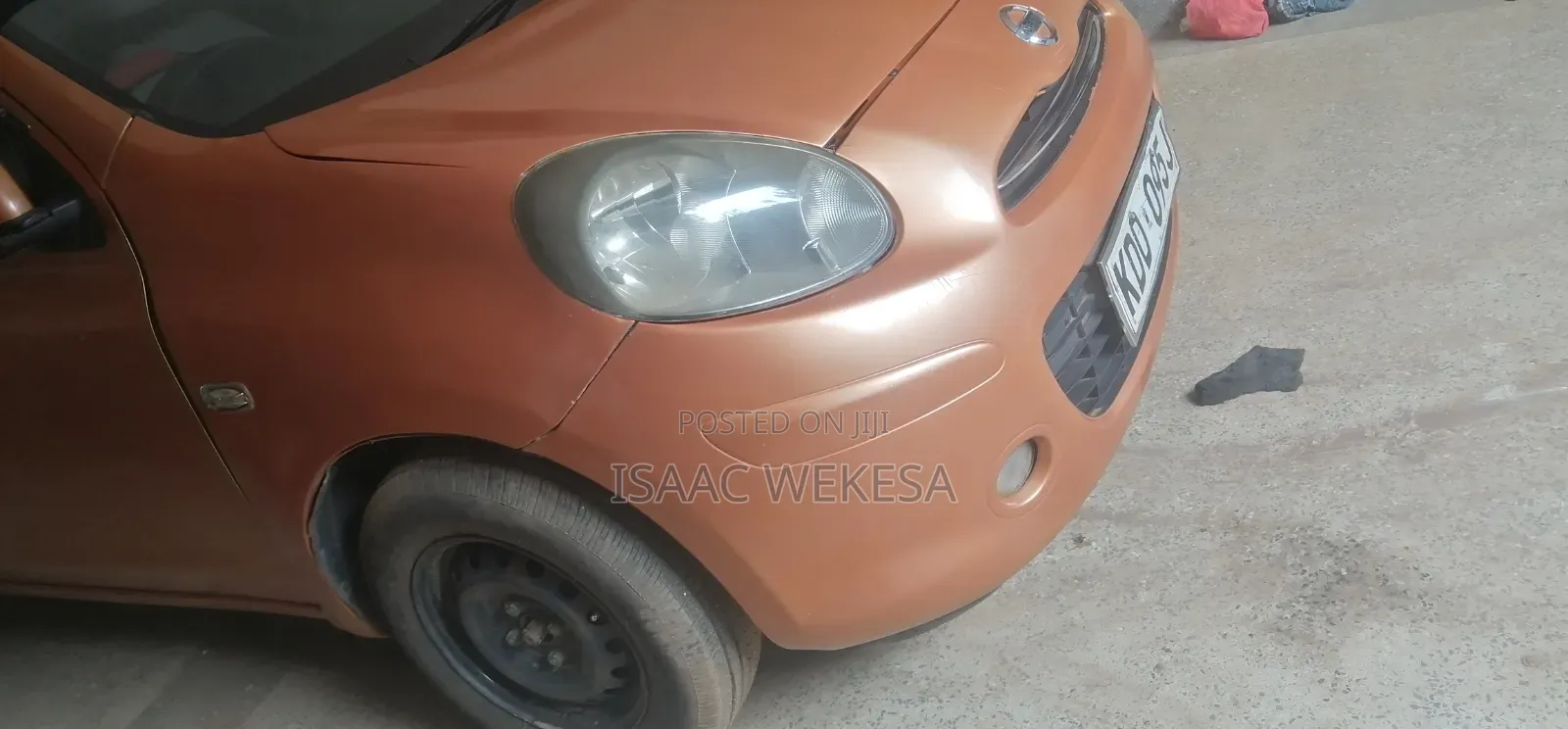 Nissan March 2013 Orange