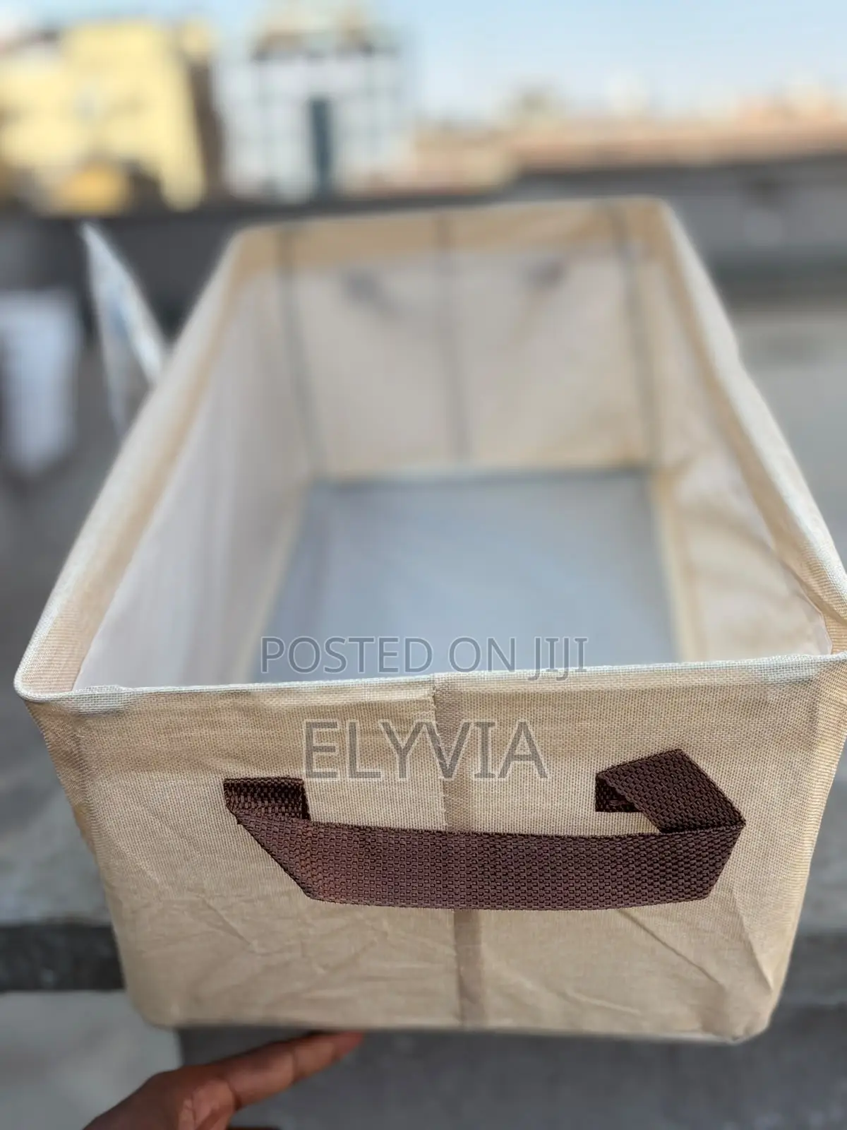 Brown Closet Organizer