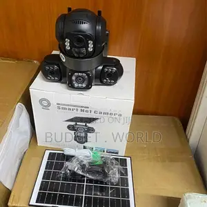 Dust-Proof Design, Remote Control4G PTZ Triple Lens Solar Security Cam