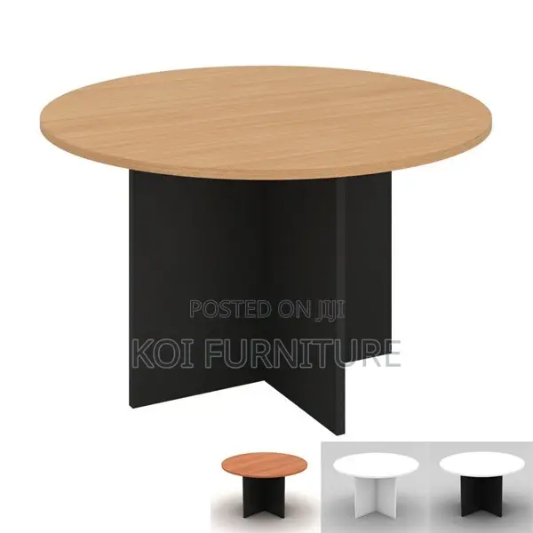 Conference Table : Round Wooden Conference or Meeting Table