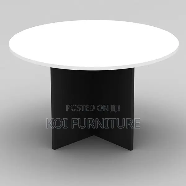 Conference Table : Round Wooden Conference or Meeting Table