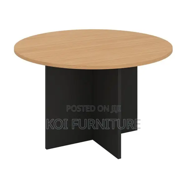 Conference Table : Round Wooden Conference or Meeting Table
