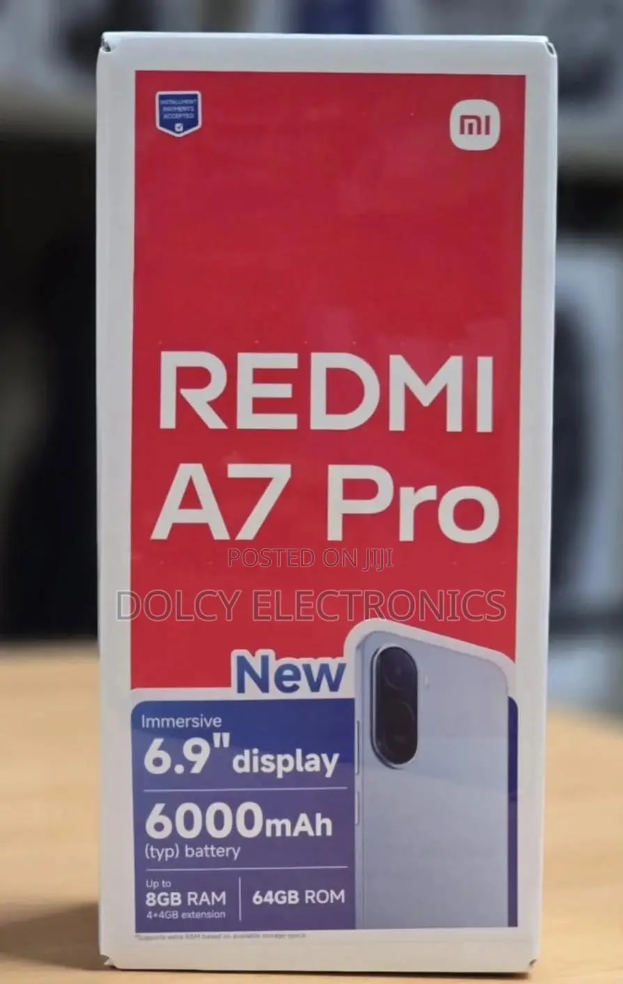 New Xiaomi Redmi A7 Pro 128 GB Black