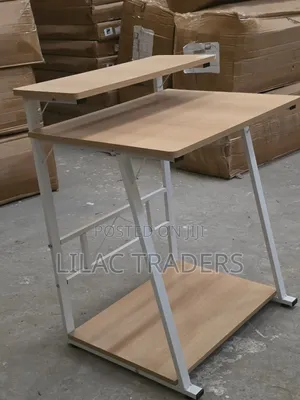 Laptop Table/Desk With Monitor Shelf and Open Lower Storage*Beba