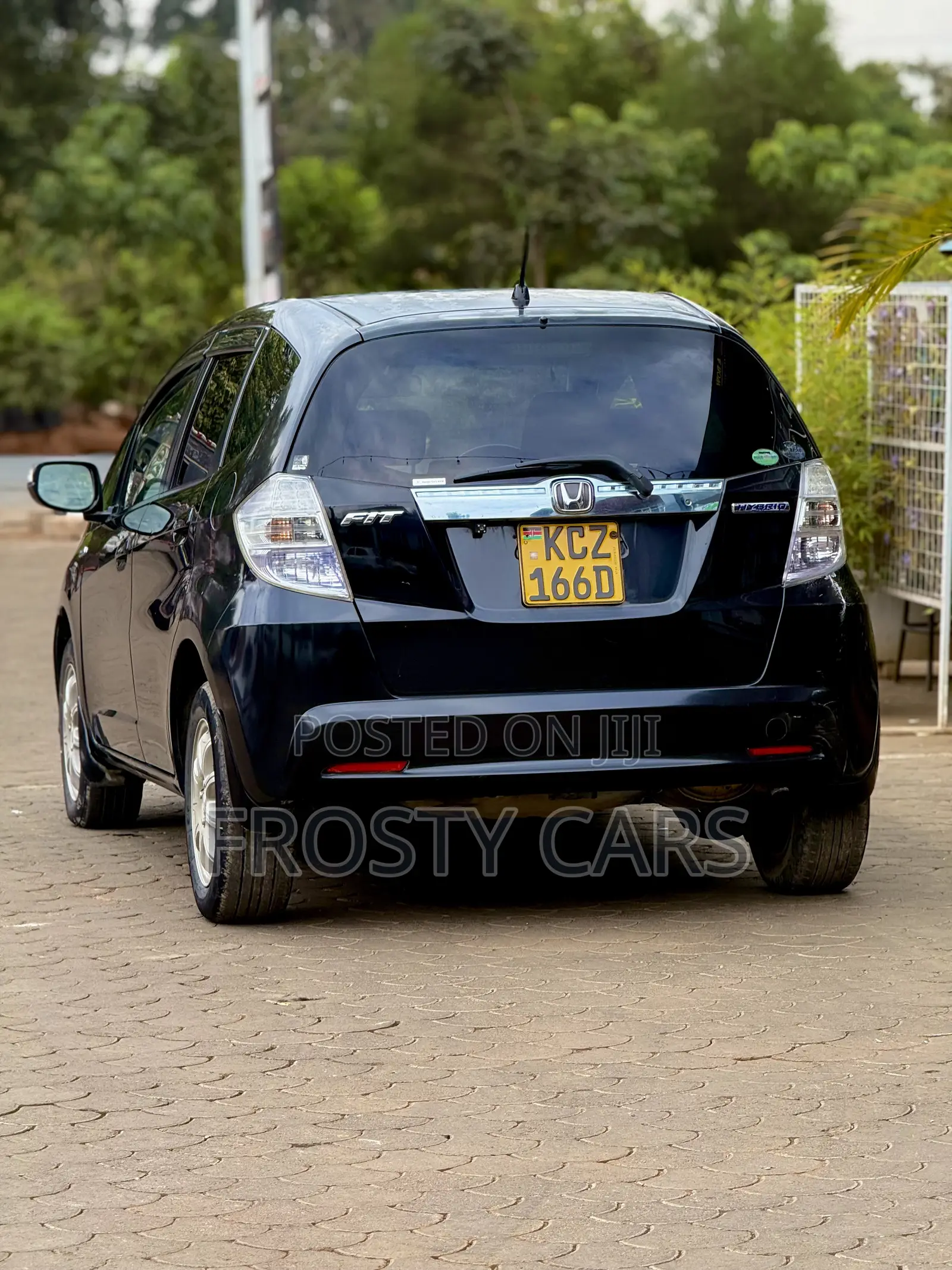 Honda Fit 5D 2013 Black