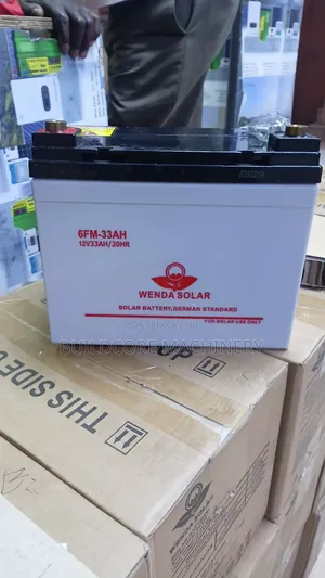 33aH Wenda Solar Gel Battery