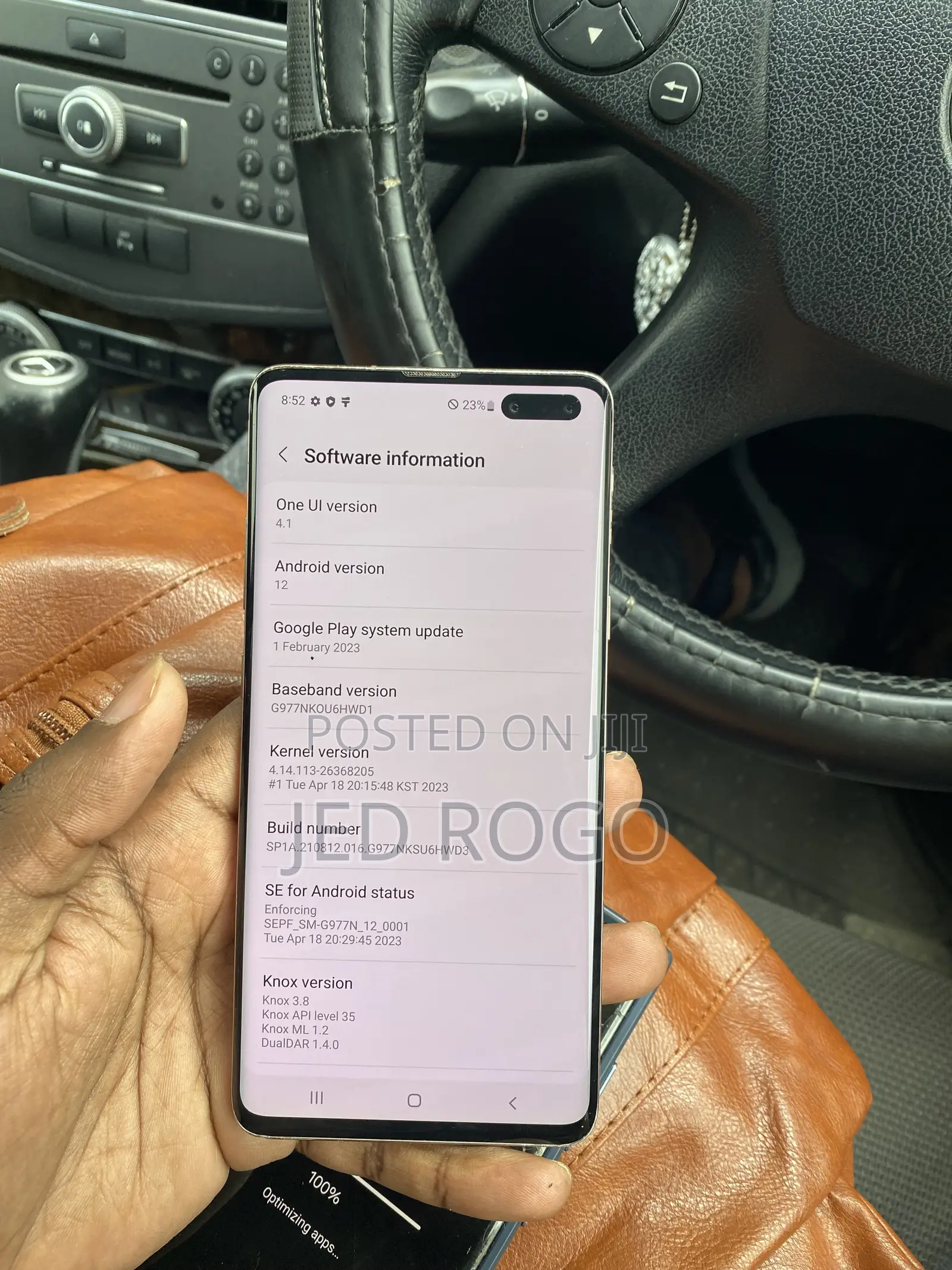 Samsung Galaxy S10 5G 256 GB White