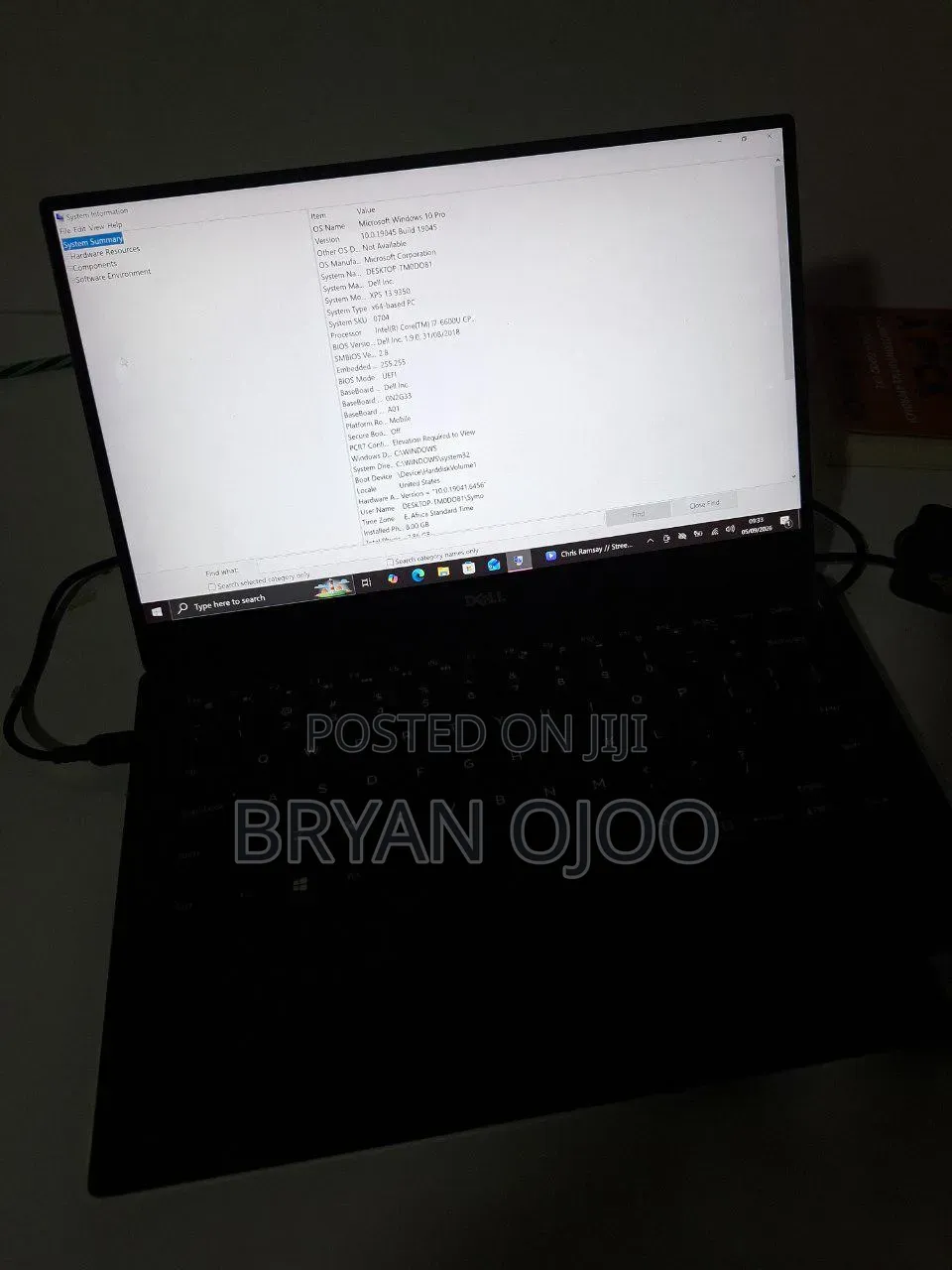 Laptop Dell XPS 13 9350 8GB Intel Core i7 SSD 256GB