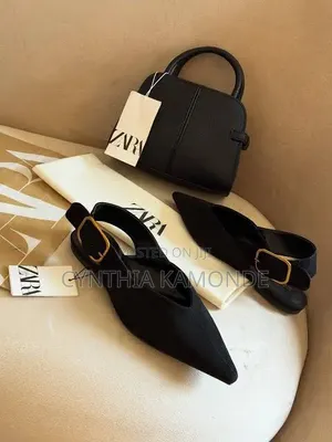 Zara Faux Leather Slingback