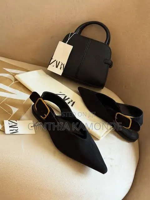 Zara Faux Leather Slingback