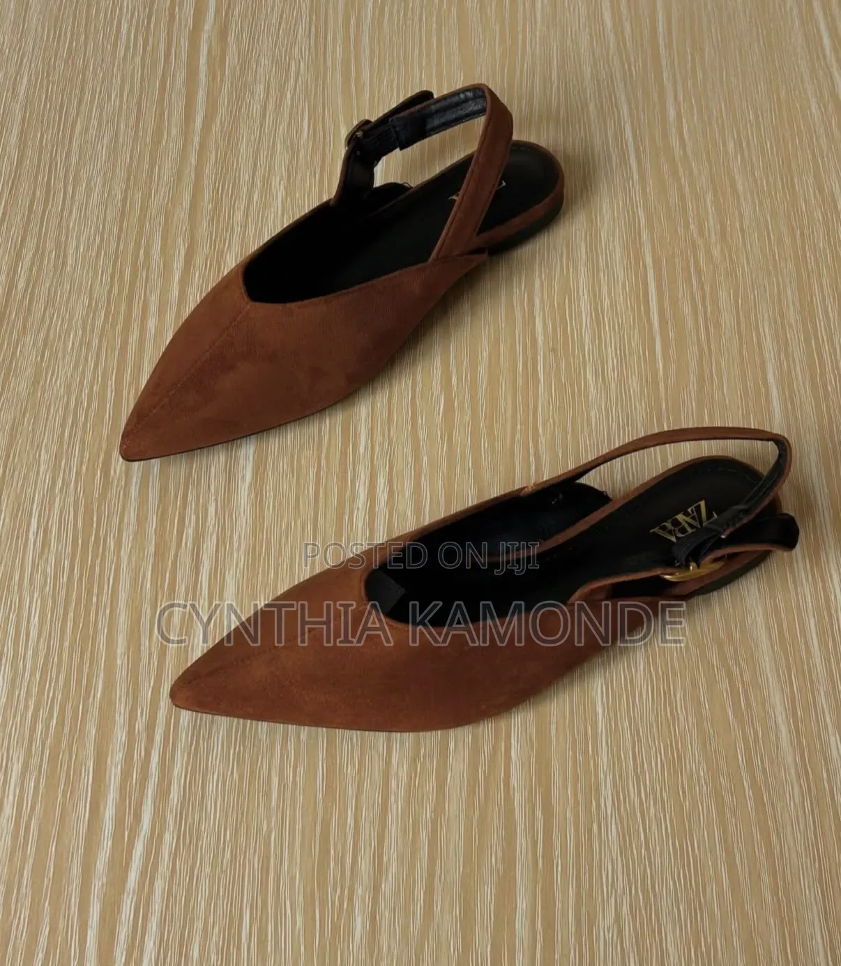 Zara Faux Leather Slingback