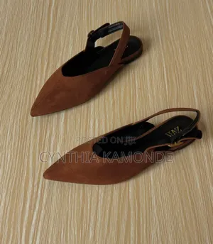 Zara Faux Leather Slingback