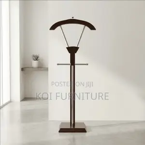 Coat Hanger : Wooden Suit Valet Stand