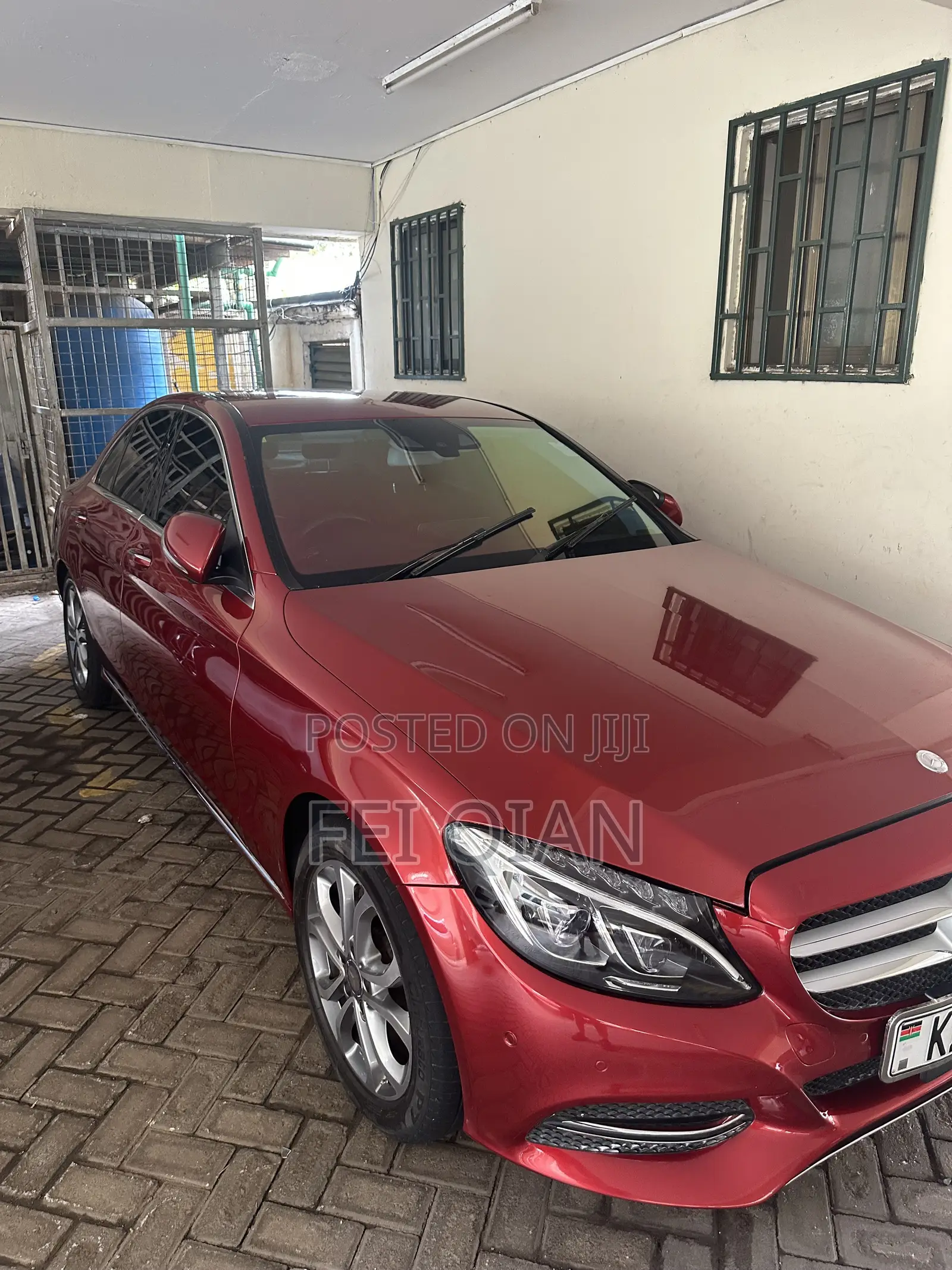 Mercedes-Benz C200 2014 Red