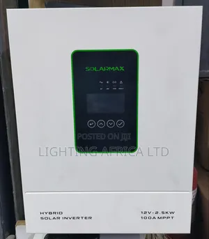 Solarmax 2.5kw - 12v Hybrid Inverter 100A MPPT Inbuilt Controller