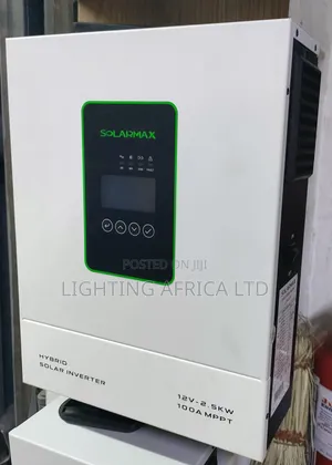Solarmax 2.5kw - 12v Hybrid Inverter 100A MPPT Inbuilt Controller