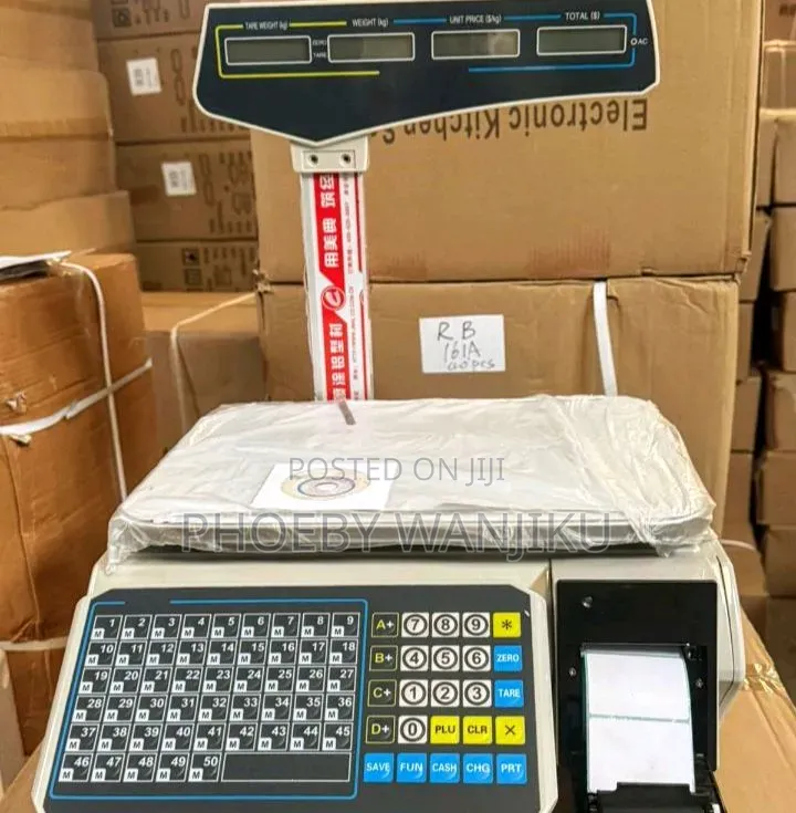 Acs 30kg Electronic Barcode Scanner