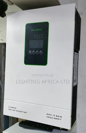 3.6kva Solarmax - 24v Hybrid Inverter 100A Inbuilt MPPT Controller