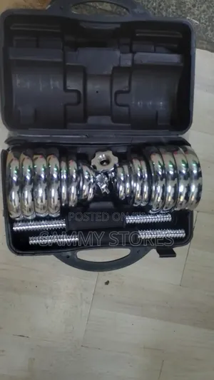 30KG Fitness Dumbbell – Weightlifting Strength Training Gear