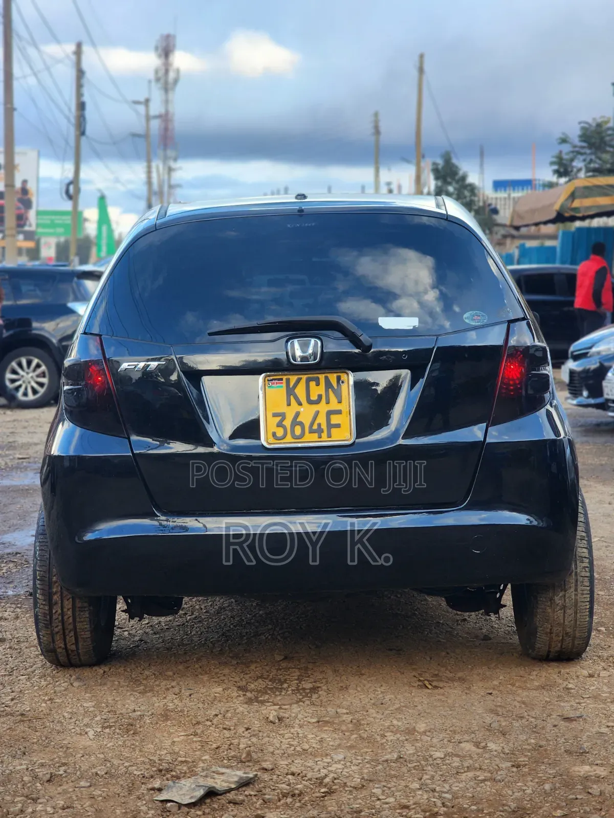 Honda Fit Automatic 2010 Black
