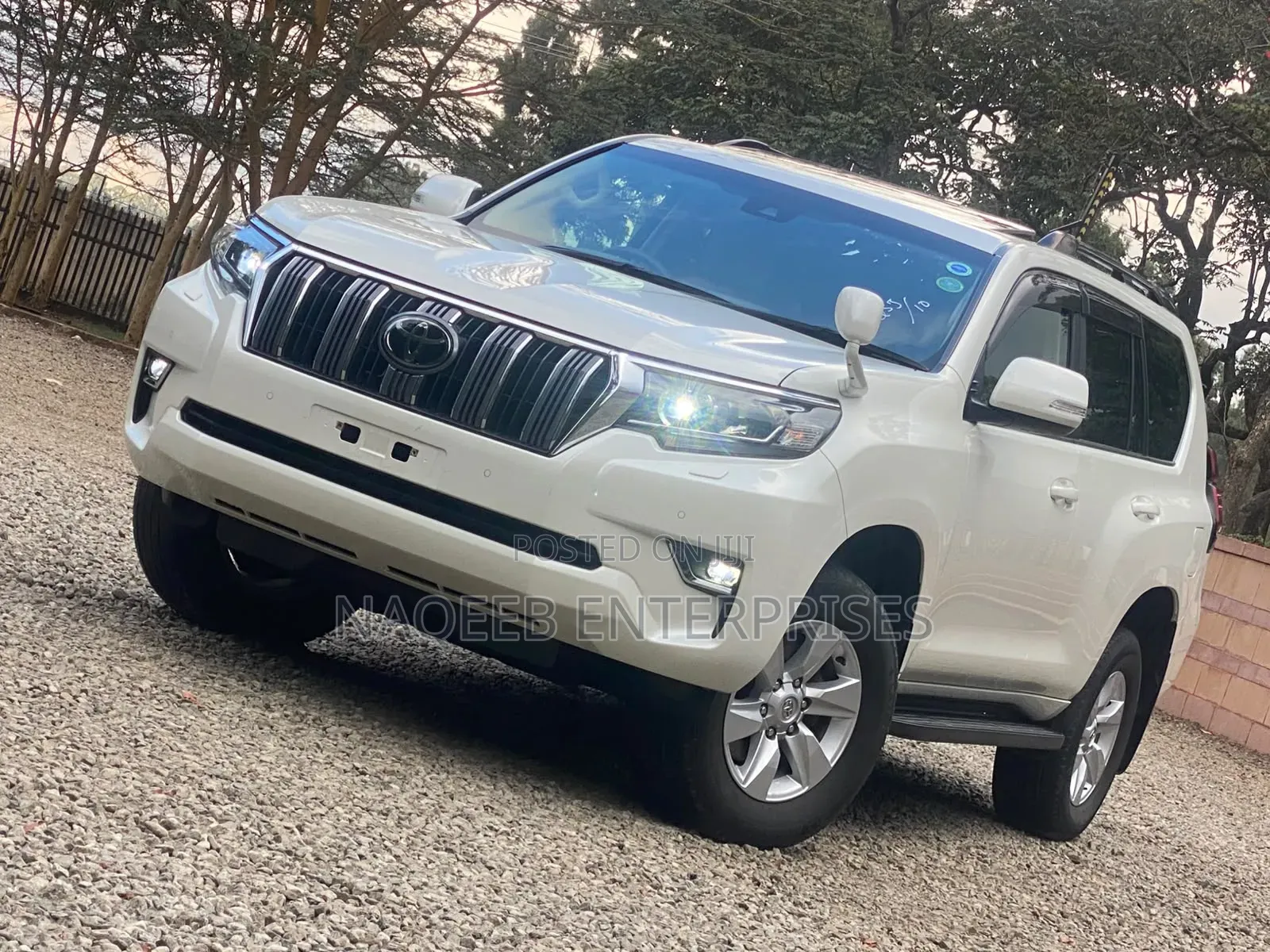 Toyota Land Cruiser Prado 2020 White