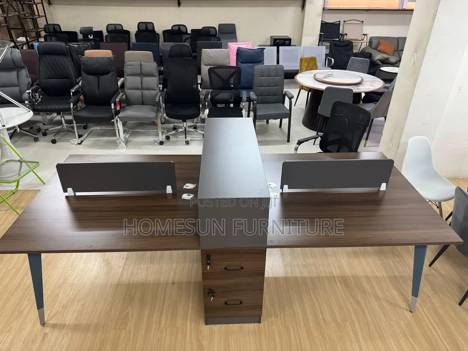 4 Way Workstation Station New Modern